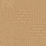 Illustratie van Fornasetti-geometrisch behang Geometrico in goud