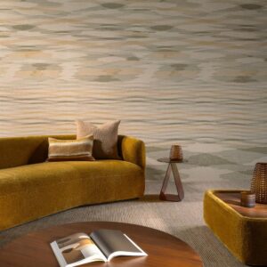 Arte Indienne Kashmir behang in kleur Mountains (18330) - Interieur impressie