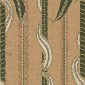 Arte Indienne Kerala behang in kleur Forest (18320) - Product close-up