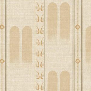 Arte Indienne Poona behang in kleur Cream (18302) - Product close-up