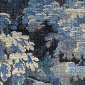 Arte Decors panoramiques Diore behang in kleur Cobalt (48013A) - Product close-up