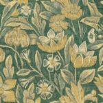 Arte Les Tapisseries Bouquet behang in kleur Emerald (97910) - Product close-up