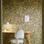 Arte Les Tapisseries Bouquet behang in kleur Bister (97912) - Interieur impressie