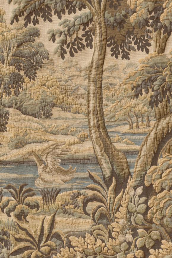 Arte Les Tapisseries Bucolique behang in kleur Winter Walk (97851) - Product close-up