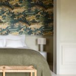 Arte Les Tapisseries Collines behang in kleur Indigo (97900) - Interieur impressie