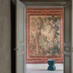 Arte Les Tapisseries Floraison behang in kleur Red Foliage (97870) - Interieur impressie