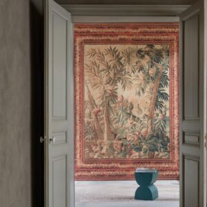 Arte Les Tapisseries Floraison behang in kleur Red Foliage (97870) - Interieur impressie
