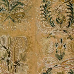 Arte Les Tapisseries Ornement behang in kleur Ochre (97890) - Product close-up