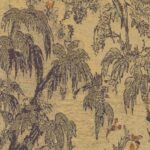 Arte Les Tapisseries Ramage behang in kleur Spicy Beige (97830) - Product close-up