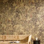 Arte Les Tapisseries Ramage behang in kleur Spicy Beige (97830) - Interieur impressie