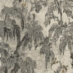 Arte Les Tapisseries Ramage behang in kleur Honey Cream (97831) - Product close-up