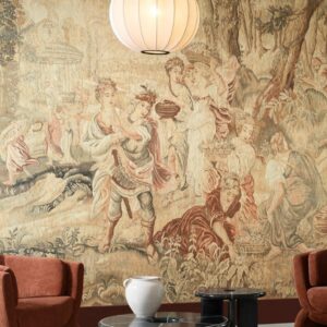 Arte Les Tapisseries Récolte des Fleurs behang in kleur Morning Light (97881) - Interieur impressie