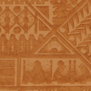 Arte Memphis Amarna behang in kleur Camel (23400) - Product close-up