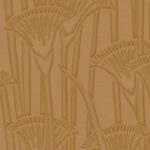 Arte Memphis Ibis behang in kleur Antique Gold (23423) - Product close-up