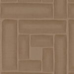 Arte Memphis Sakkara behang in kleur Bister (23410) - Product close-up