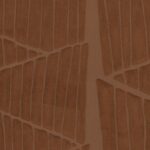Arte Memphis Siwa behang in kleur Chestnut (23430) - Product close-up