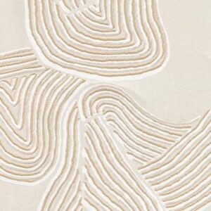 Arte Zephyr Eolian behang in kleur Nougat (48620) - Product close-up