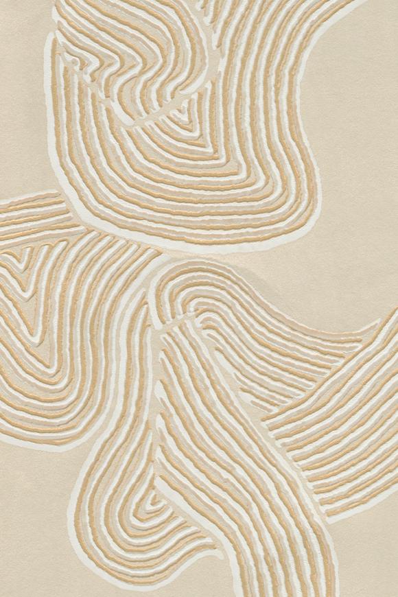Arte Zephyr Eolian behang in kleur Dune (48621) - Product close-up