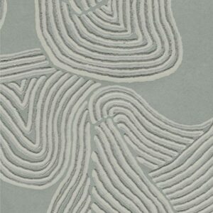 Arte Zephyr Eolian behang in kleur Jadeite (48623) - Product close-up
