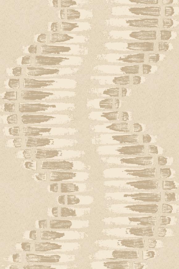 Arte Zephyr Kyma behang in kleur Dune (48611) - Product close-up