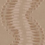 Arte Zephyr Kyma behang in kleur Cappuccino (48613) - Product close-up