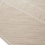 Detail van vloerkleed Elitis Zen Craie TA 144-03-04