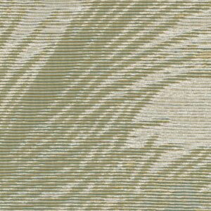 detail van het Panorama behang van palmbomen: Elitis Ecume Palmeraie met fijne structuur