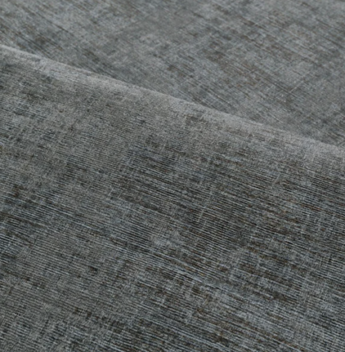 Product weergave van het linnenlook behang CASAMANCE - Le Velours 2 Johara 74391084 in de kleur noir