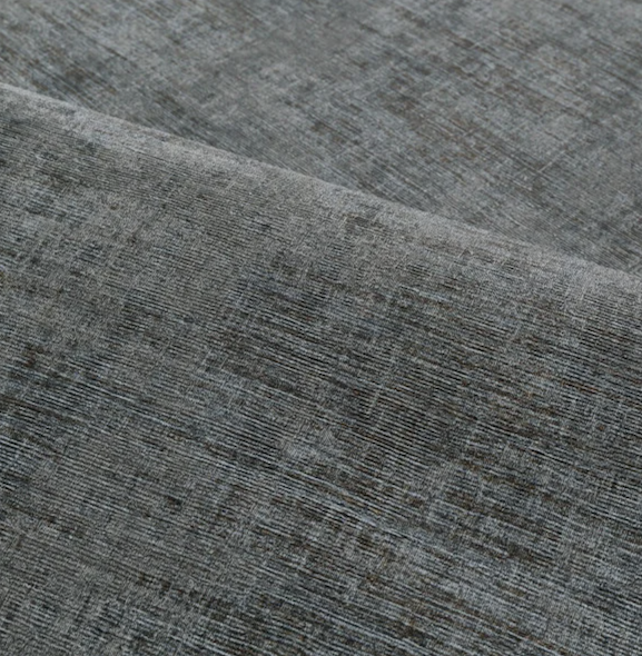 Product weergave van het linnenlook behang CASAMANCE - Le Velours 2 Johara 74391084 in de kleur noir