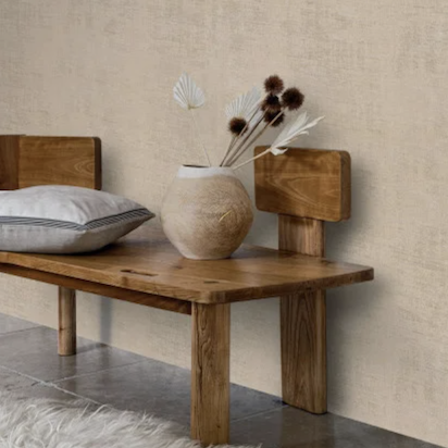 Interieurweergave CASAMANCE - Le Velours 2 Johara 74395064 in de kleur beige: Marron glace