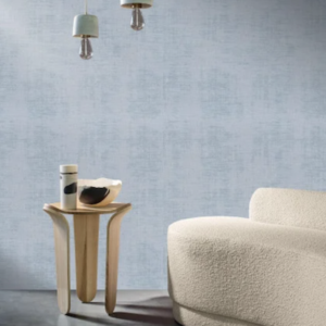 Interieur weergave van CASAMANCE - Le Velours 2 Johara 74395982 behang in de kleur Givre