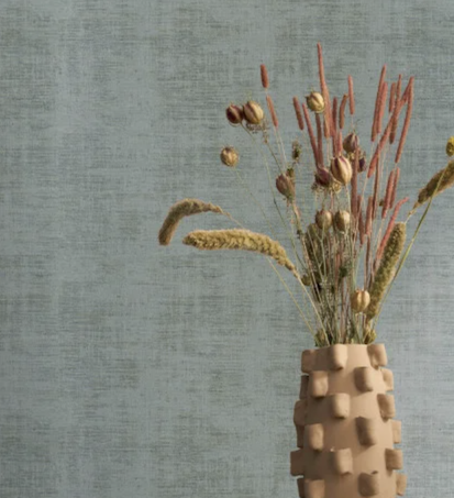 Casamance Johara 74393432 kleur sauge muur weergave