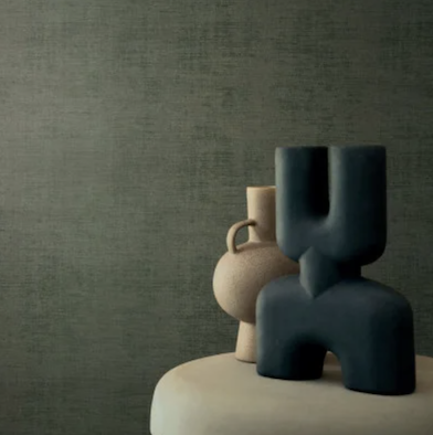 Sfeer van Kaki behang Casamance Le Velours 2 Johara 74393024