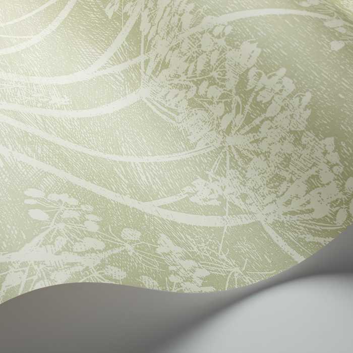 behang afbeelding van het Cole and Son Cow Parsley 112-8029 Buningh Rotterdam