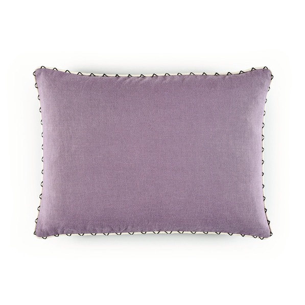Paars linnen kussen Elitis Gaia CO 271-41-03