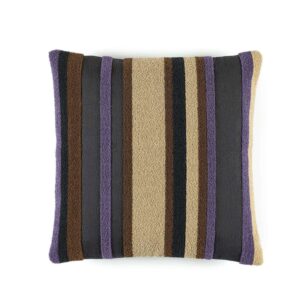 Vierkant gestreept kussen elitis toujours-co-277-41-01