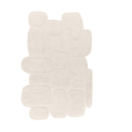 Product weergave van het creme kleurige Limited Edition Abstract Maya ASO1612186 Cream Organic 16 vloerkleed