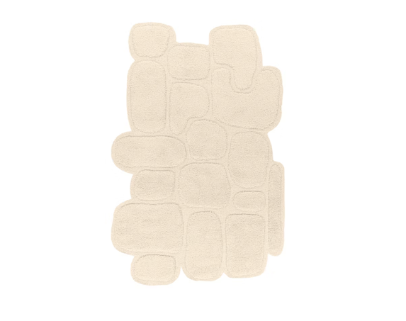 Product weergave van het vloerkleed Abstract Maya ASO1632187 Albaster Organic 16 van Limited Edition