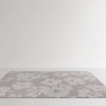 Product weergave van een Grijs Vloerkleed met een dessin van bloemen Limited Edition Anemone_AM28352_Navajo