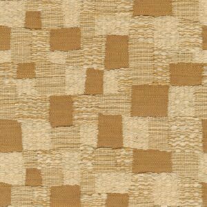 Okergele patchwork stof Elitis hiroko-katsura-ja-008-21 Sous la luminière des mains