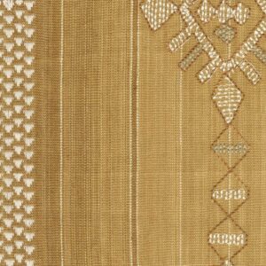 Product weergave van de stof Elitis Onomichi Kana LZ 916-70 in de kleur beige: Le chant du sho s'élève