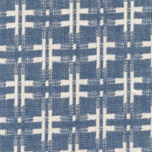 Product weergave van de blauwe stof Elitis -hiroko-genzo-li-914-47