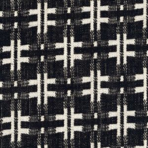 Product weergave van de stof Elitis -hiroko-genzo-li-914-80 in zwart-wit