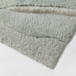 Detail weergave van het wollen Limited Edition vloerkleed Arcadia ACR15318 Frosted Mint Rectangle in zacht groen