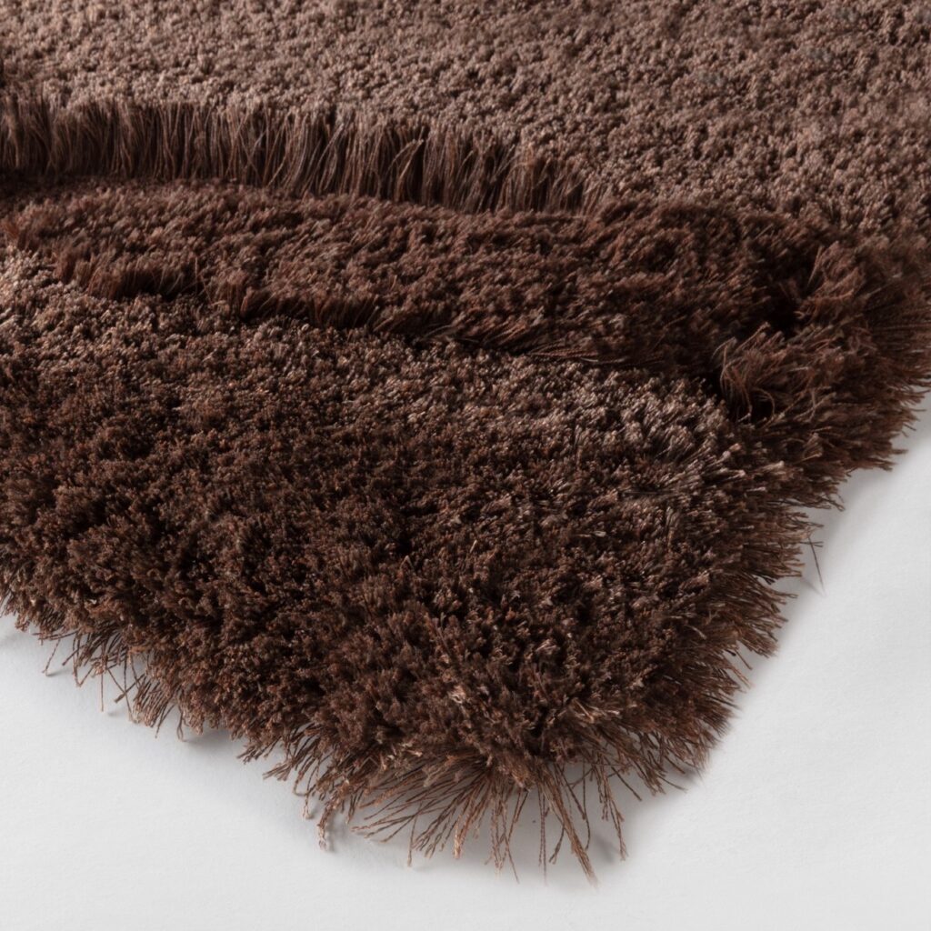Detail weergave van het bruine Limited Edition Utopia vloerkleed UTO2133360 Gingerbread Organic 21