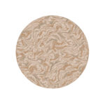 Product weergave van het ronde vloerleed Limited Edition Arabesque Low AACL23334 Amberlight Circle