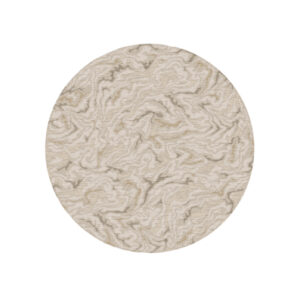 Product weergave van het ronde vloerkleed Limited Edition Arabesque Low AACL36355 Moonstone Circle