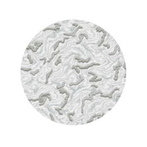 Product weergave van het ronde vloerkleed: Limited Edition Arabesque_High_AACH20337_Dawn_Circle