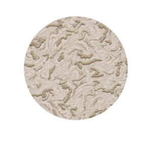 Product weergave van het ronde Limited Edition vloerkleed Arabesque_High_AACH36355_Moonstone_Circle