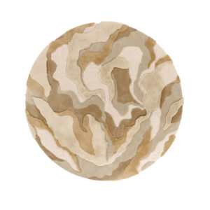 Product weergave van het ronde vloerkleed Limited Edition Arcadia ACC13301 Sandy Beach Circle